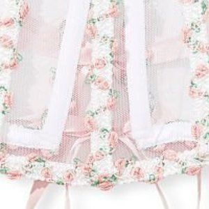 VS M/L DREAM ANGELS Secret Garden Garter Belt Bride Bride-To-Be NWT
